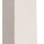 M7182 Levi Outdoor Rectangular Wall Lamp 2 Light White Concrete