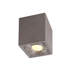 M7187 Levi Outdoor Rectangular Spotlight 1 Light Grey Concrete