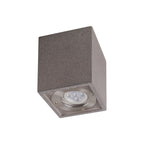 M7187 Levi Outdoor Rectangular Spotlight 1 Light Grey Concrete