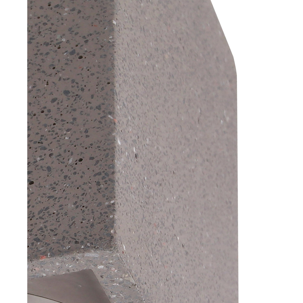 M7187 Levi Outdoor Rectangular Spotlight 1 Light Grey Concrete