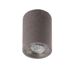 M7185 Levi Outdoor Round Spotlight 1 Light Grey Concrete