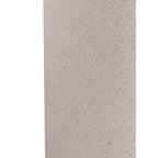 M7180 Levi Outdoor Round Wall Lamp 2 Light White Concrete