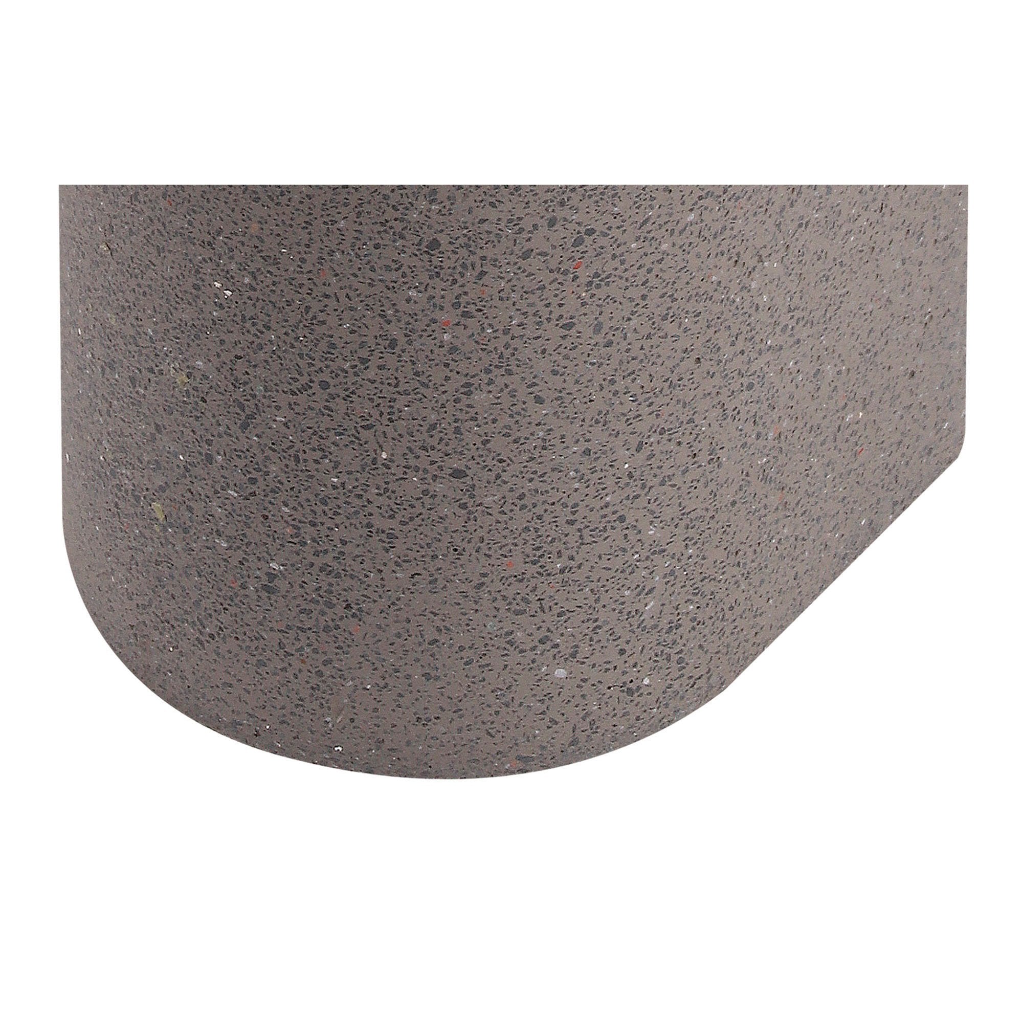 Levi Outdoor Round Wall  Lamp 2 Light Grey Concrete