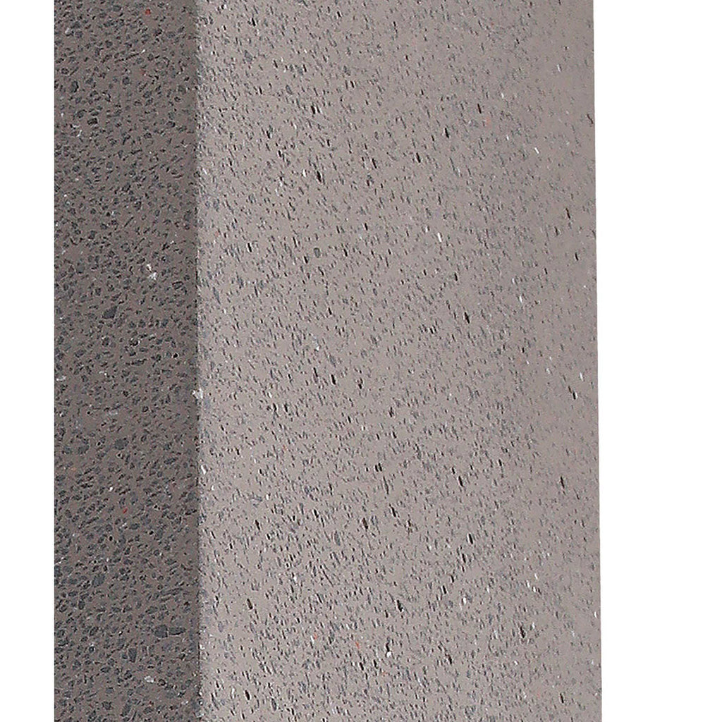 M7183 Levi Outdoor Rectangular Wall Lamp 2 Light Grey Concrete