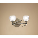 M1825 Loop Wall Lamp 2 Light G9 Antique Brass