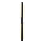 M7996 Lotus Outdoor 1.4m Wall Lamp 24W LED Black