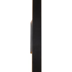 M7996 Lotus Outdoor 1.4m Wall Lamp 24W LED Black