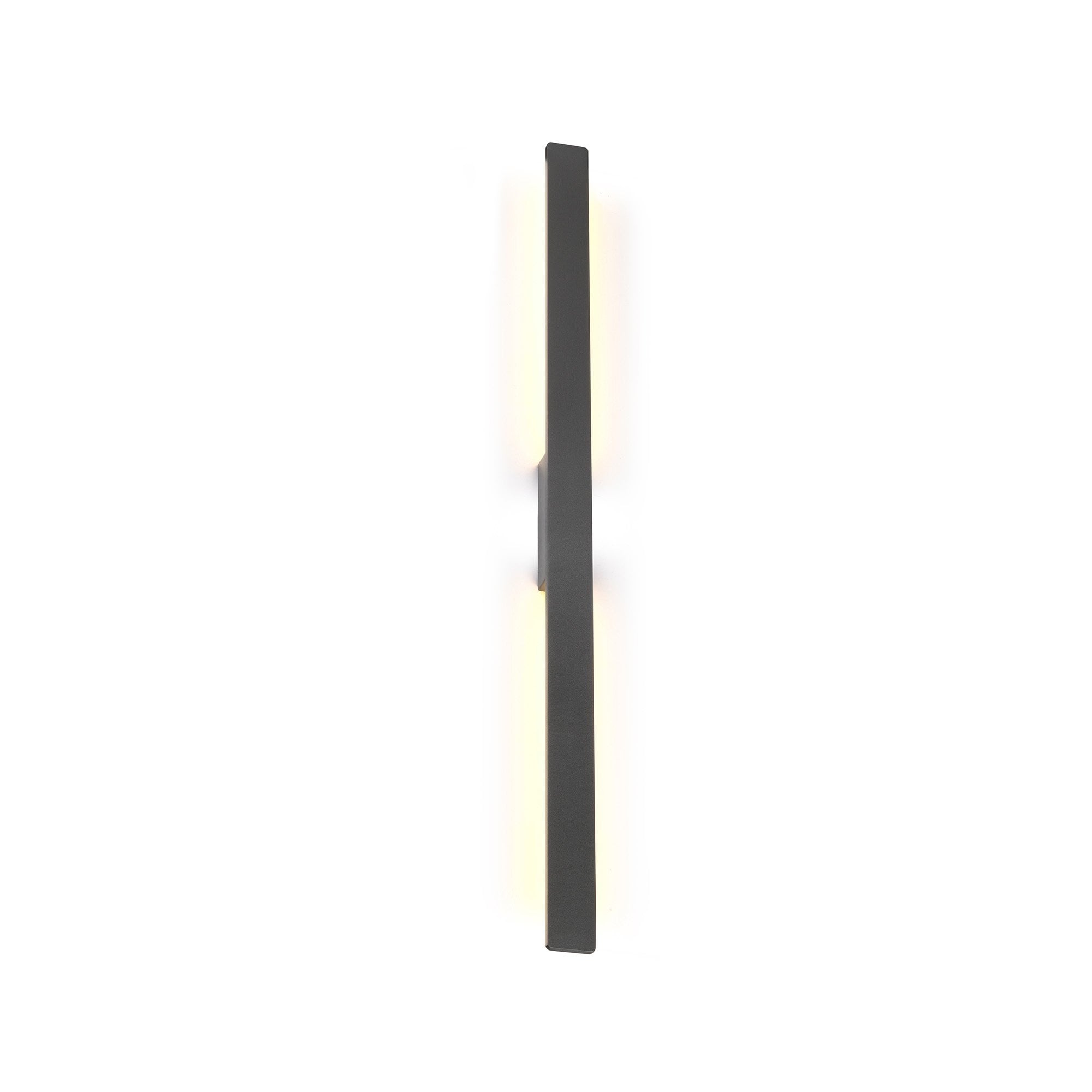 M7991 Lotus Outdoor 1.2m Wall Lamp 18W LED Anthracite
