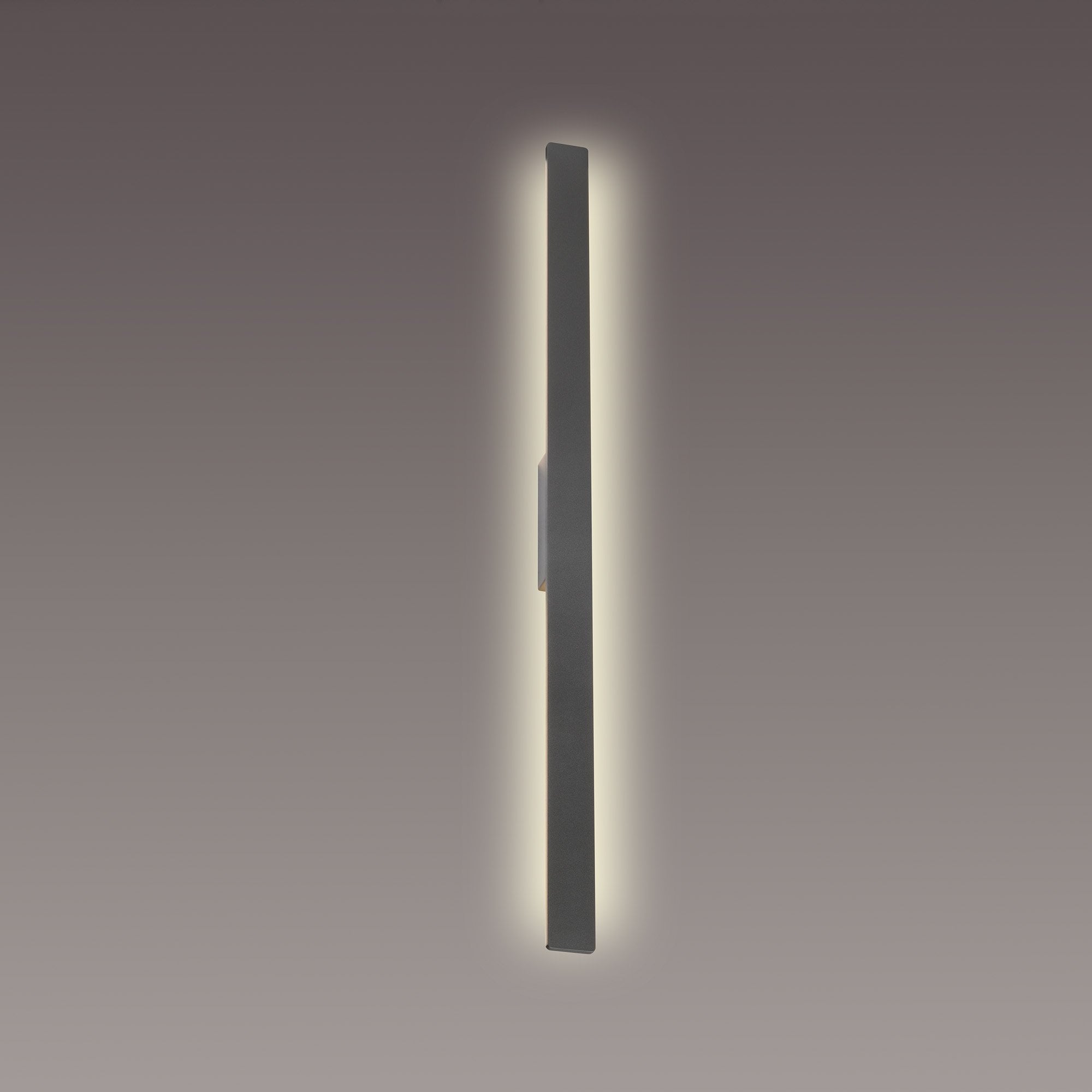 M7991 Lotus Outdoor 1.2m Wall Lamp 18W LED Anthracite