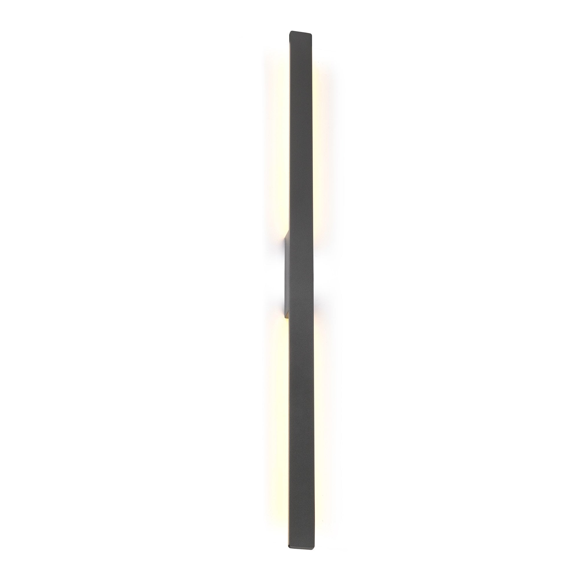 M7995 Lotus Outdoor 1.4m Wall Lamp 24W LED Anthracite