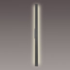 M7995 Lotus Outdoor 1.4m Wall Lamp 24W LED Anthracite