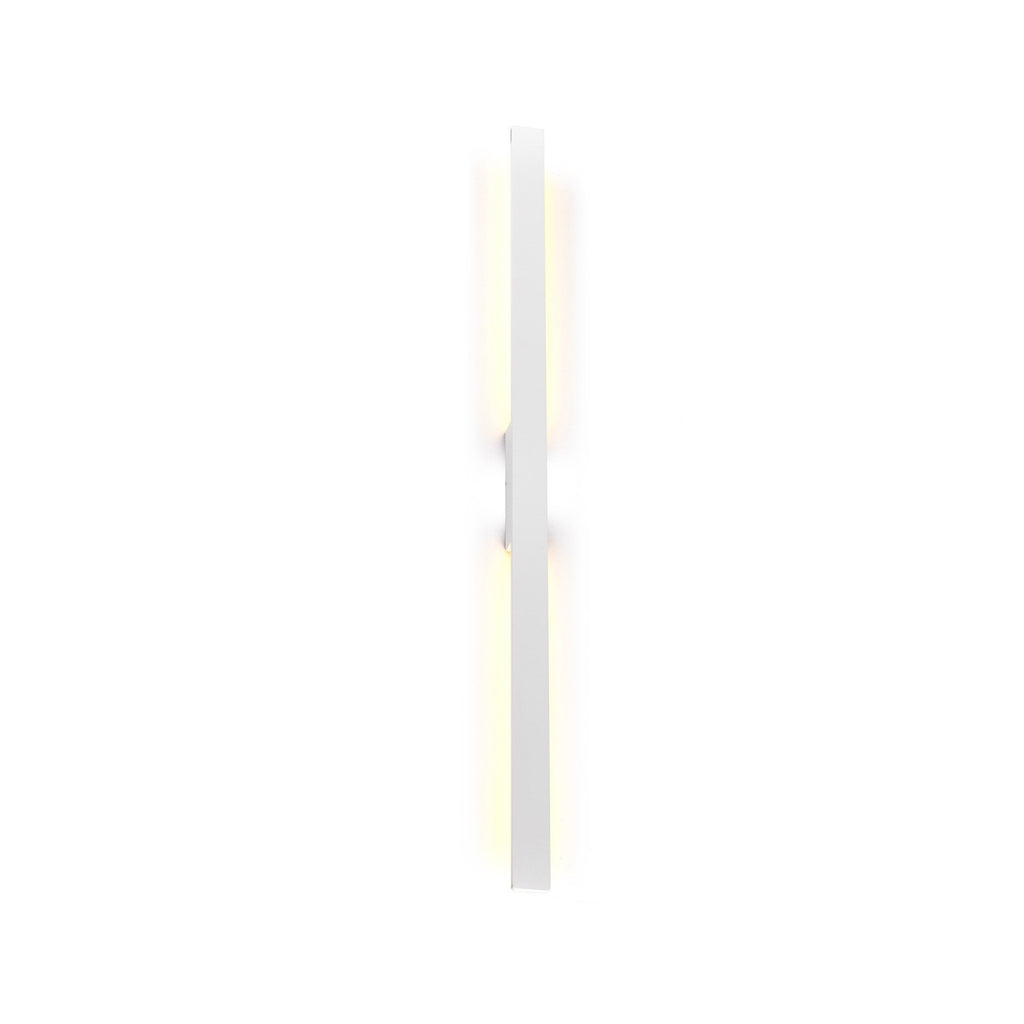 M7990 Lotus Outdoor 1.2m Wall Lamp 18W LED White