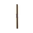 M7993 Lotus Outdoor 1.2m Wall Lamp 18W LED Rust Brown