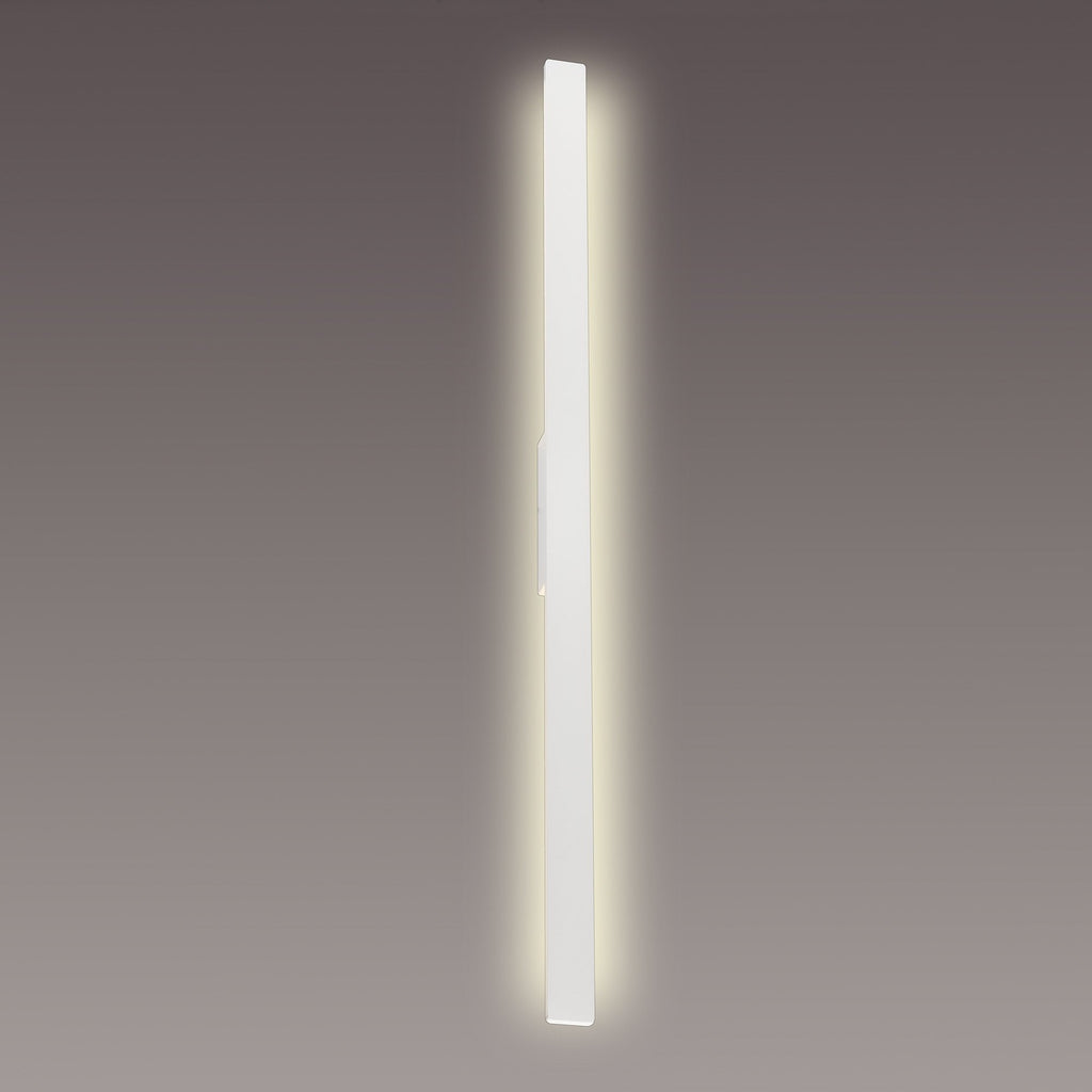 M7994 Lotus Outdoor 1.4m Wall Lamp 24W LED White