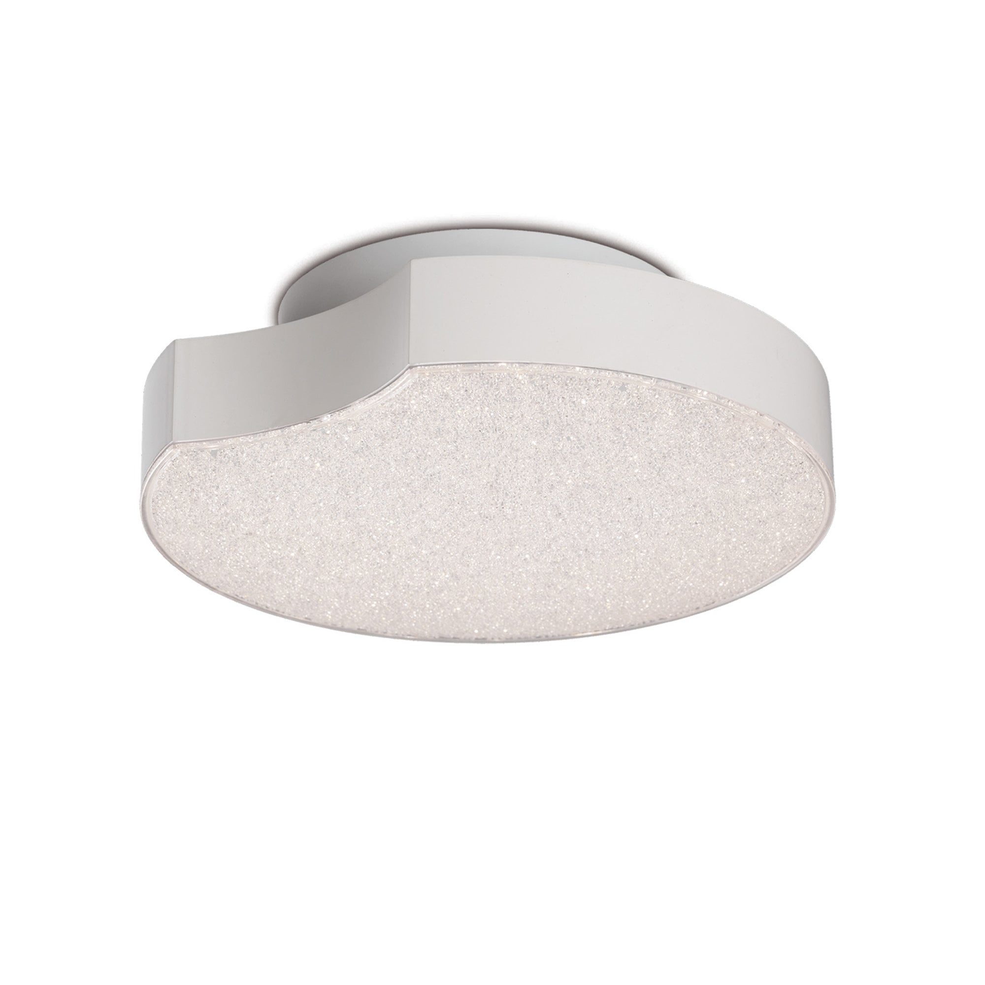 M5767 Lunas Flush Ceiling / Wall Light 25cm Diameter 14W LED White