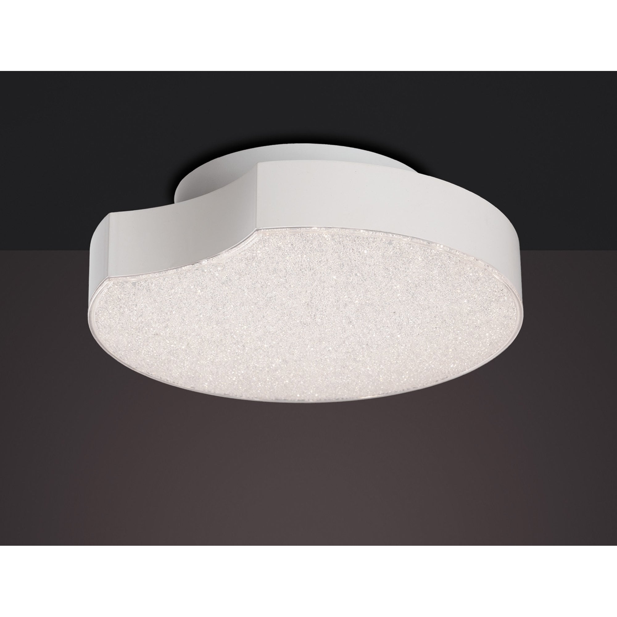 M5767 Lunas Flush Ceiling / Wall Light 25cm Diameter 14W LED White