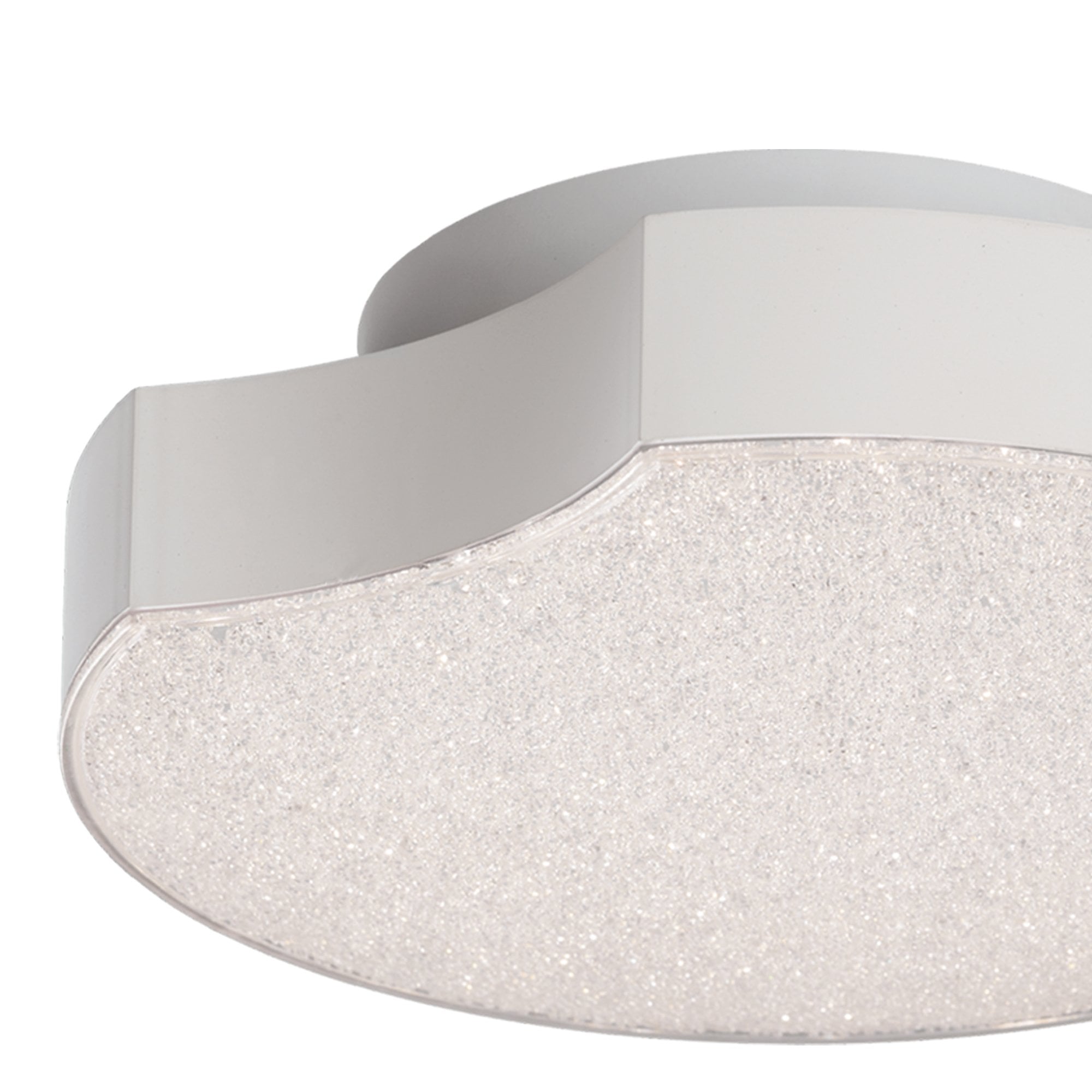 M5767 Lunas Flush Ceiling / Wall Light 25cm Diameter 14W LED White