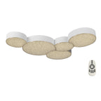 M5768 Lunas Flush Ceiling 63.5cm x 46.3cm 43W LED