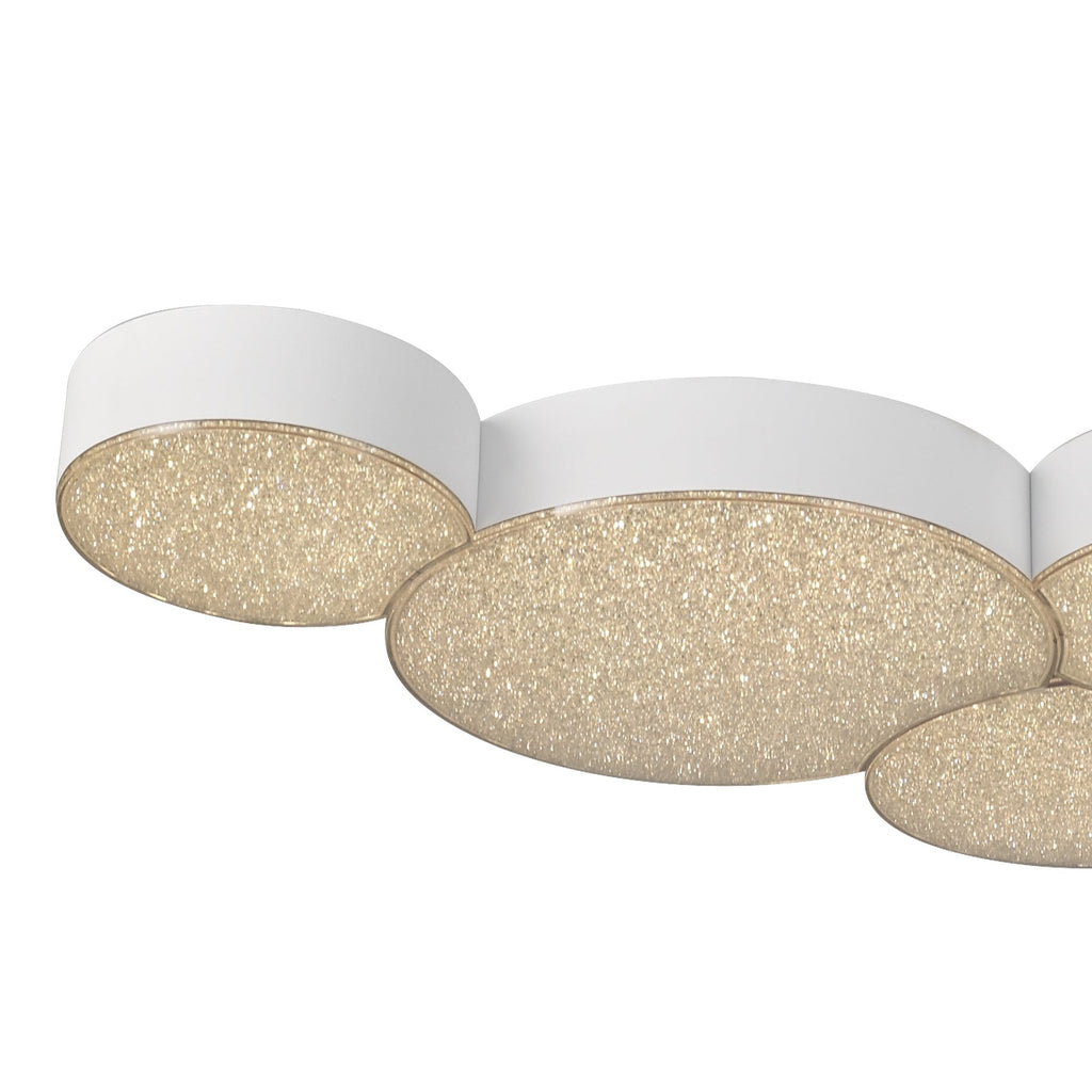 M5768 Lunas Flush Ceiling 63.5cm x 46.3cm 43W LED