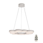 M5760 Lunas Pendant 80cm Diameter 76W LED RF Remote Control White