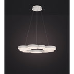 M5760 Lunas Pendant 80cm Diameter 76W LED RF Remote Control White