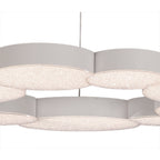 M5760 Lunas Pendant 80cm Diameter 76W LED RF Remote Control White