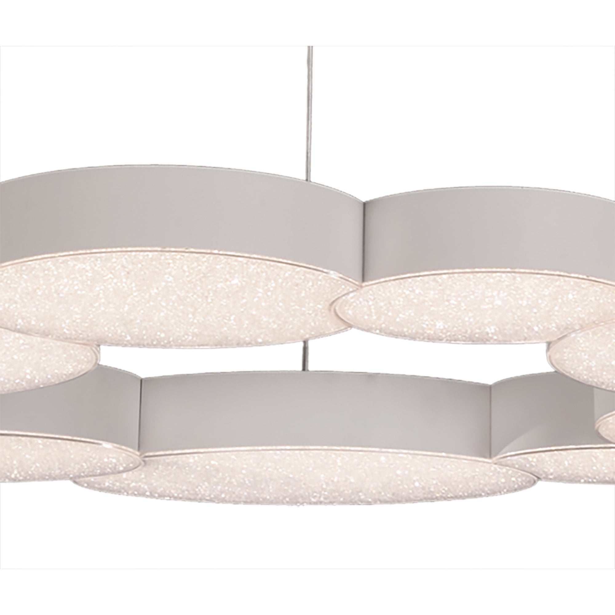 M5760 Lunas Pendant 80cm Diameter 76W LED RF Remote Control White