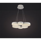M5761 Lunas Pendant 61cm Diameter 54W LED RF Remote Control White