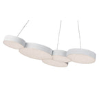 M5762 Lunas Pendant 63.5cm x 46.3cm 43W LED RF Remote Control White