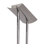 M0169 Lupa Telescopic Pendant Linear Bar 4 Light G9 Polished Chrome/Frosted White Glass