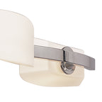 M0169 Lupa Telescopic Pendant Linear Bar 4 Light G9 Polished Chrome/Frosted White Glass