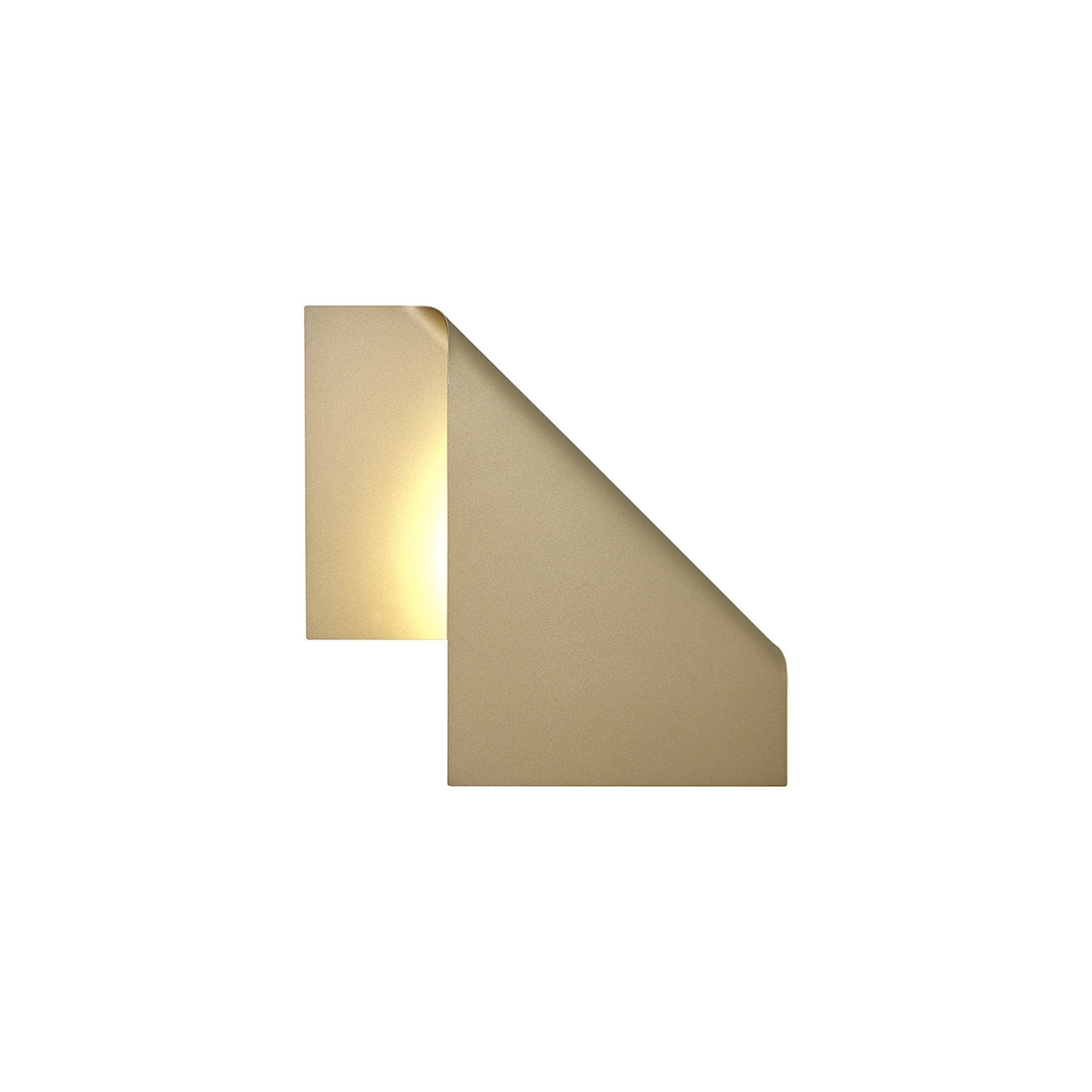 M7695 Luppi Wall Light 1 Light Sand Brown