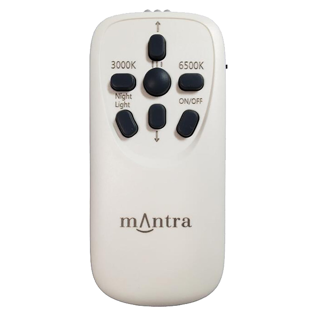 M5955 Lascas Flush 70cm Round 60W LED -6500K Tuneable Remote Control White