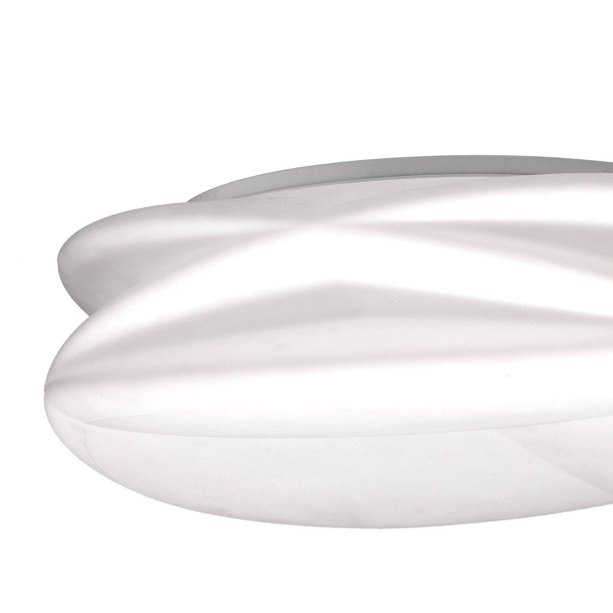 M5955 Lascas Flush 70cm Round 60W LED -6500K Tuneable Remote Control White