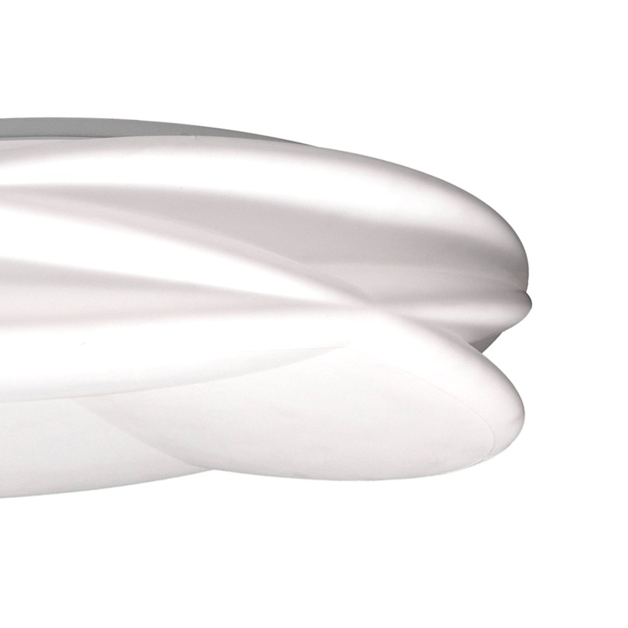 M5955 Lascas Flush 70cm Round 60W LED -6500K Tuneable Remote Control White