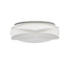 M5956 Lascas Flush 54cm Round 55W LED -6500K Tuneable Remote ControlWhite