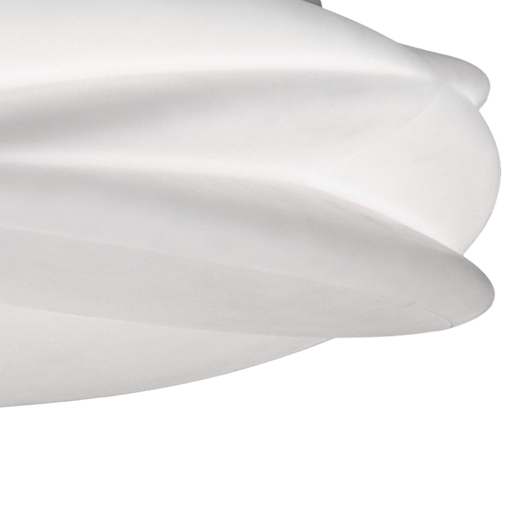 M5956 Lascas Flush 54cm Round 55W LED -6500K Tuneable Remote ControlWhite