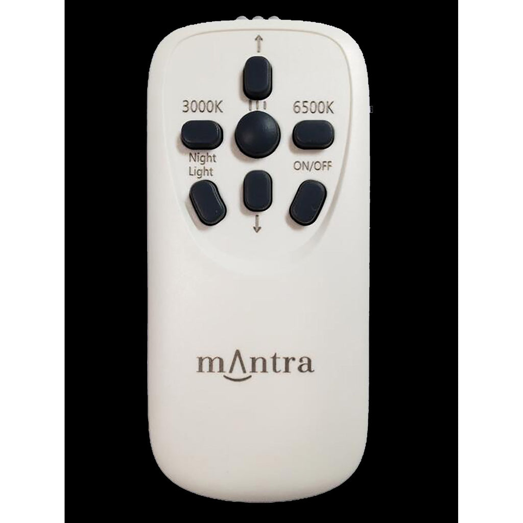 M5956 Lascas Flush 54cm Round 55W LED -6500K Tuneable Remote ControlWhite