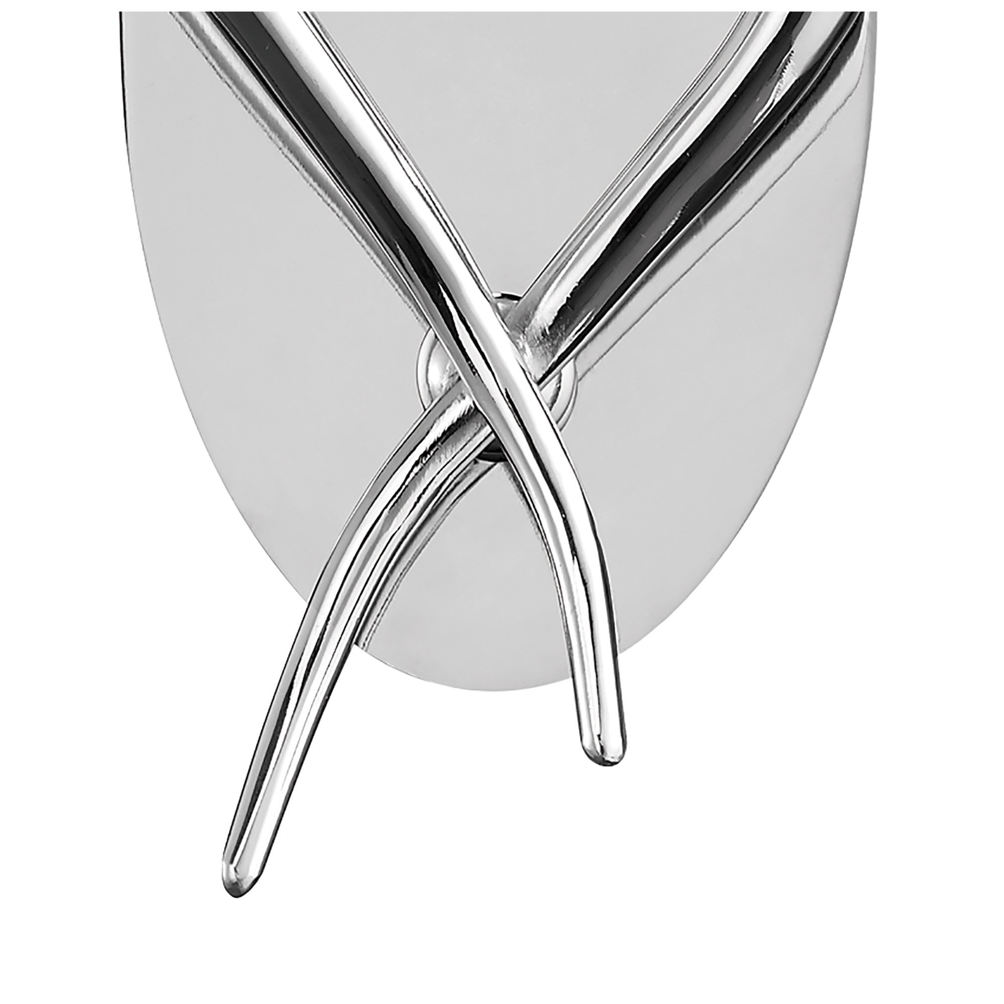 M4634/S/CS Loewe Wall Lamp Switched 2 Light E14 Polished Chrome Cream Shade