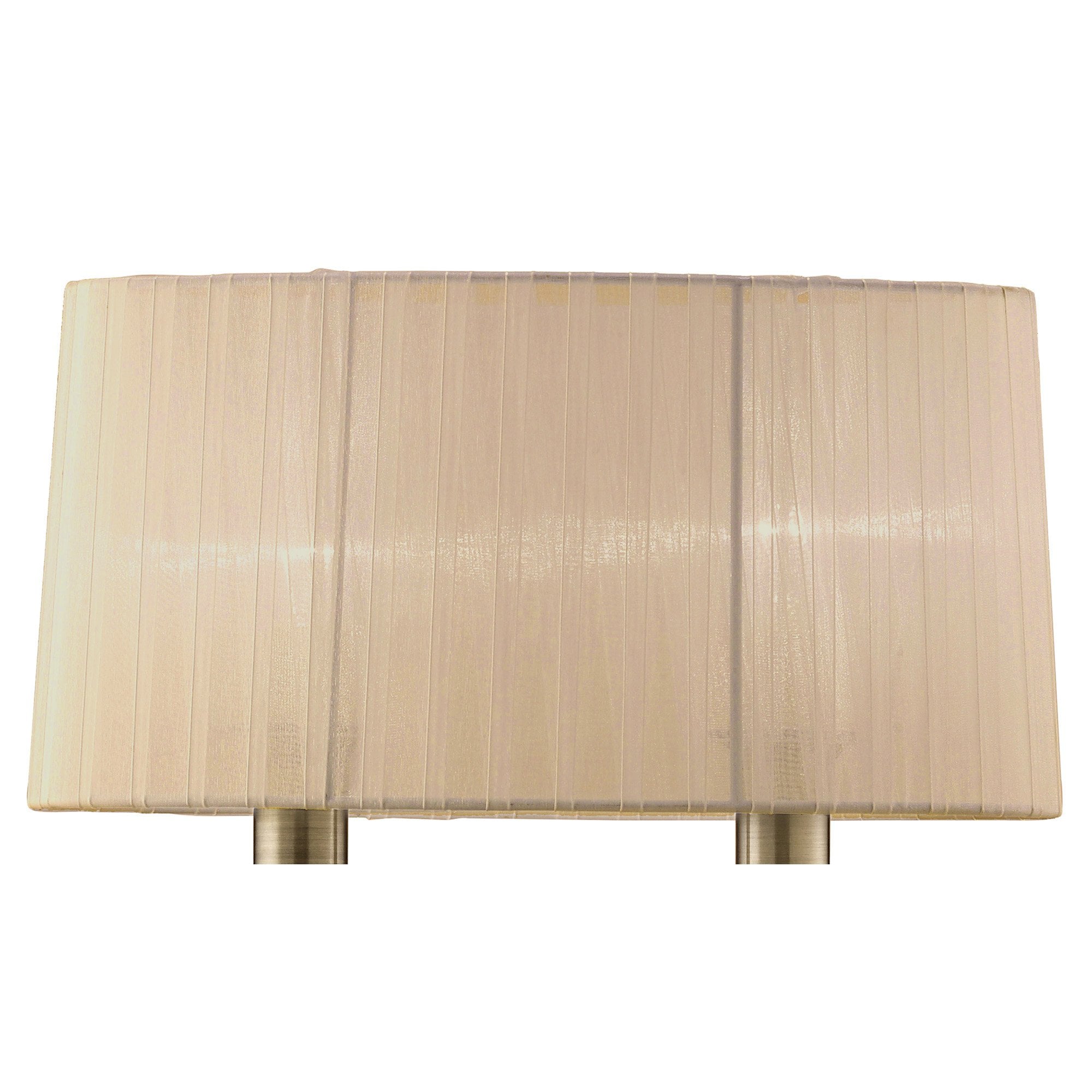 M4634AB/S/SB Loewe Wall Lamp Switched 2 Light E14 Antique Brass Soft Bronze Shade