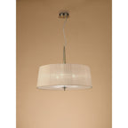 M4639AB/SB Loewe Single Pendant 3 Light E27 Antique Brass Soft Bronze Shade