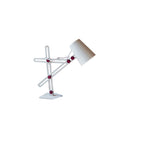 M3613 Looker Table Lamp 1 Light E27 Matt White/Purple