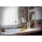 M3613 Looker Table Lamp 1 Light E27 Matt White/Purple