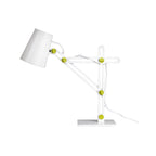 M3614 Looker Table Lamp 1 Light E27 Matt White/Green