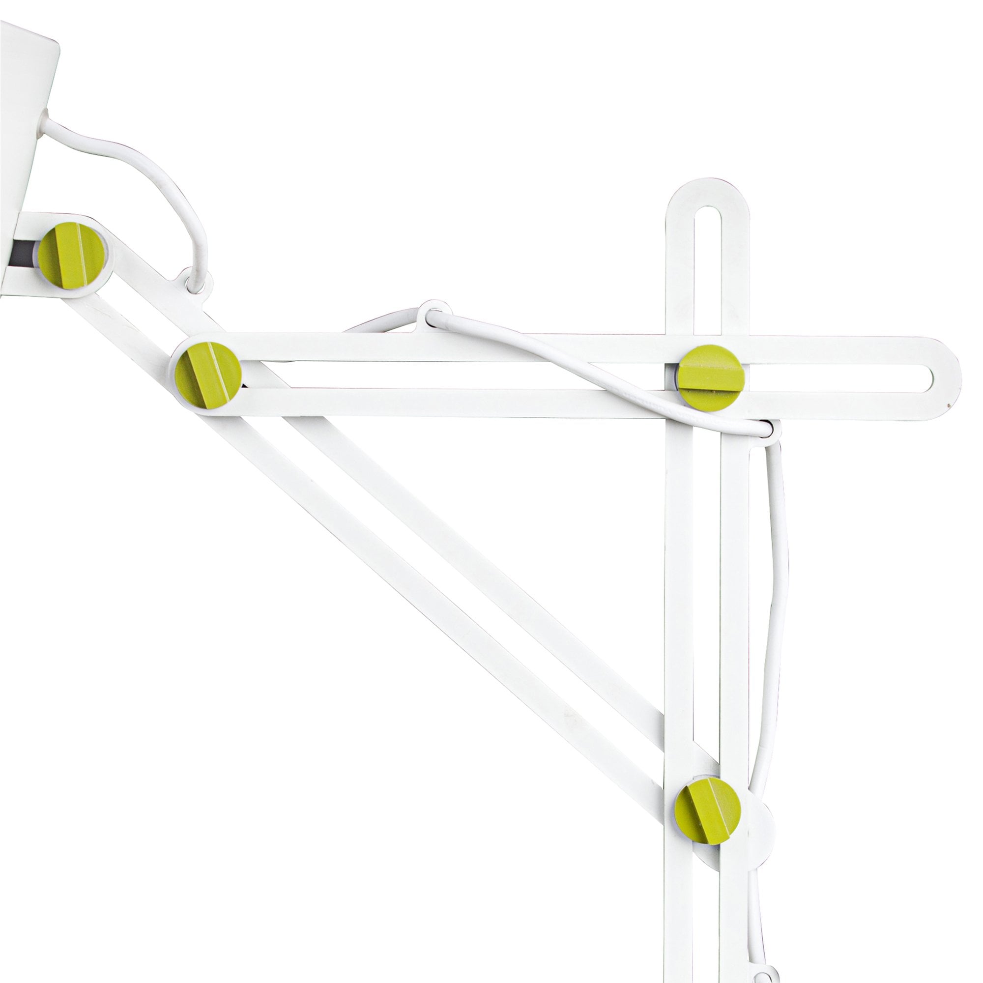 M3614 Looker Table Lamp 1 Light E27 Matt White/Green