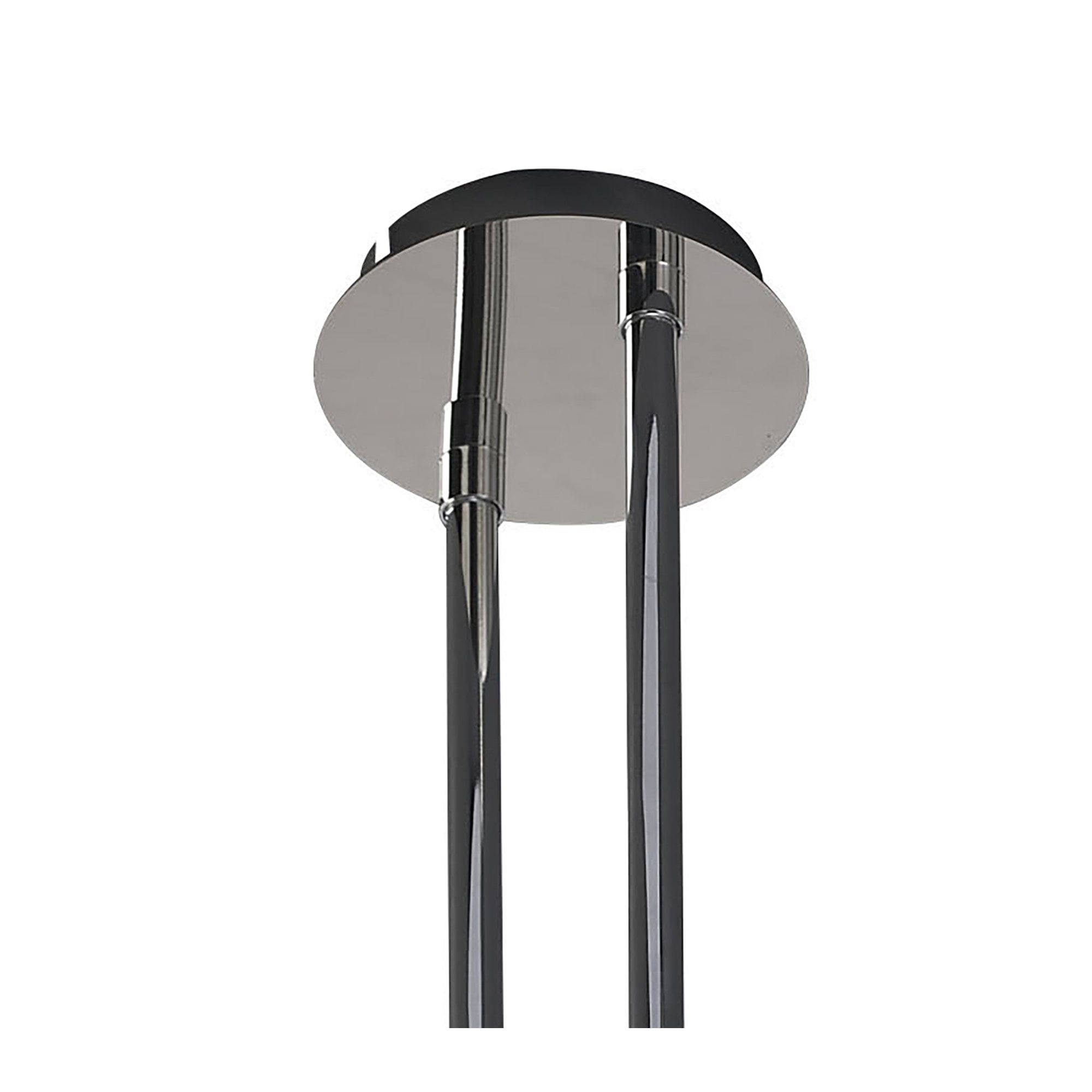 M1801 Loop Rectangular Telescopic Convertible To Semi Flush 6 Light G9 ECO Polished Chrome