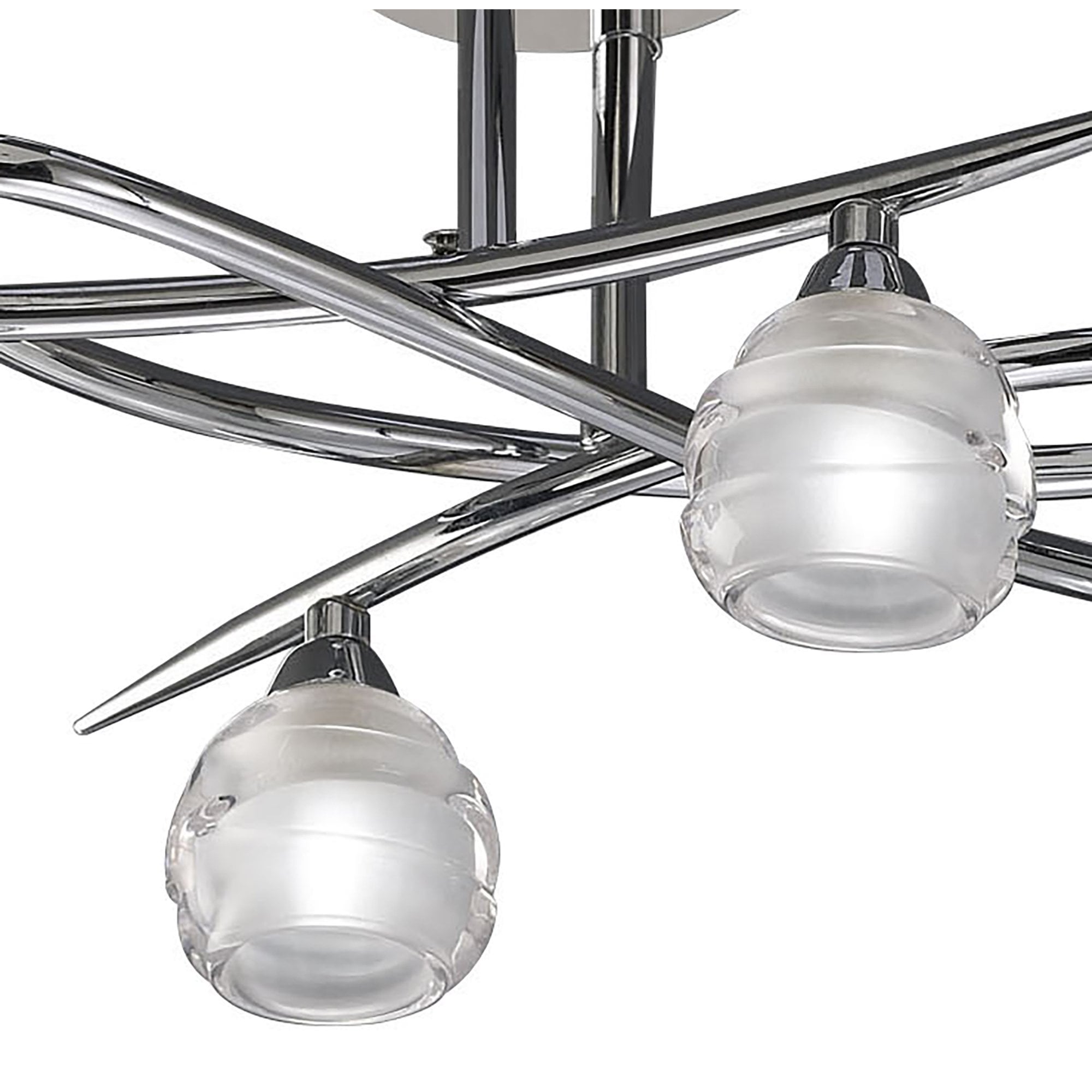 M1803 Loop Ceiling 4 Light G9 ECO Polished Chrome
