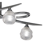 M1803 Loop Ceiling 4 Light G9 ECO Polished Chrome