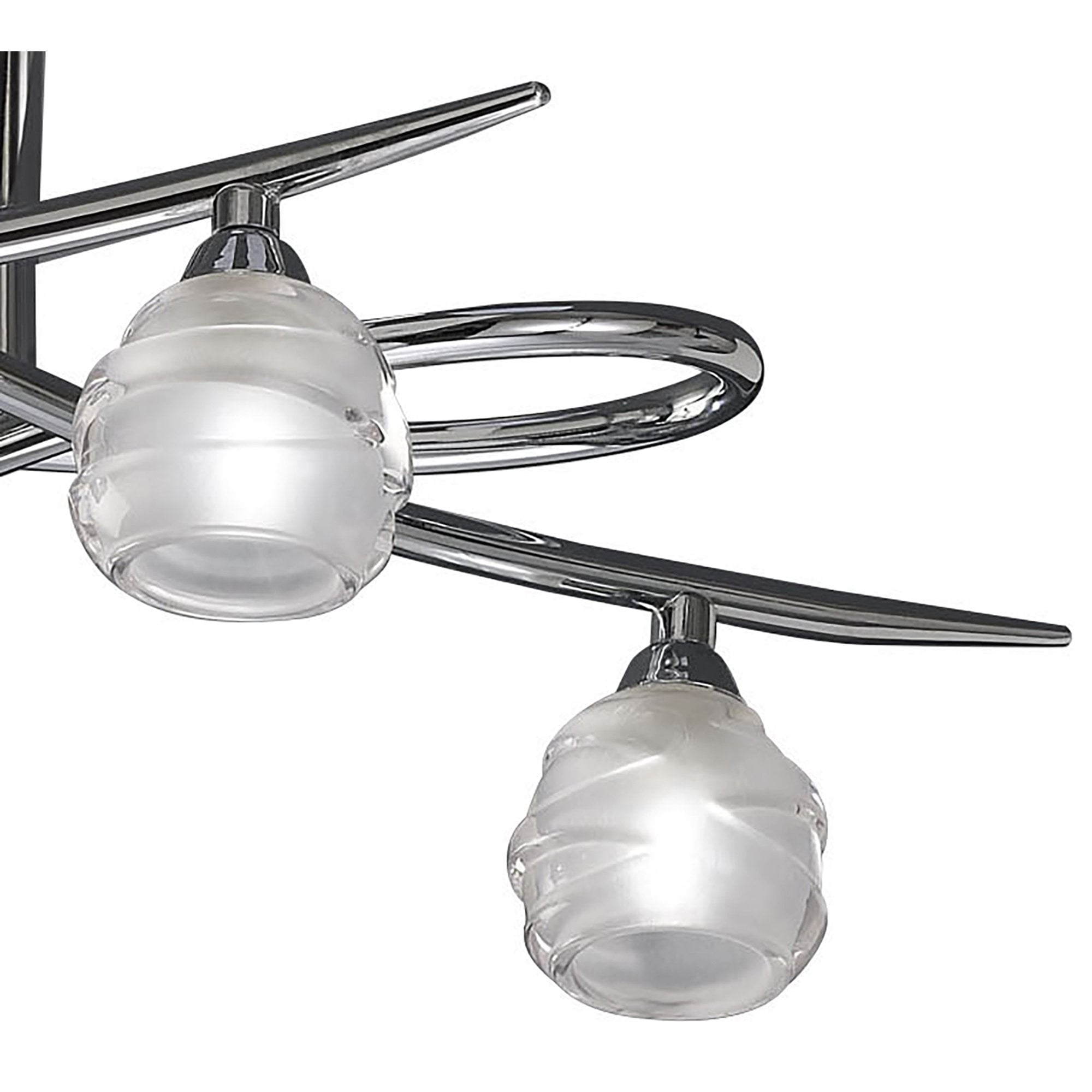M1803 Loop Ceiling 4 Light G9 ECO Polished Chrome