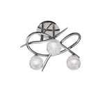 M1804 Loop Ceiling 3 Light G9 Polished Chrome